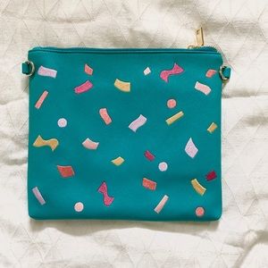 Teal Confetti Purse / Clutch 🎉